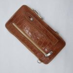 کیف دستی و دوشی رمز دار چرم طبیعی مدل کاوه (1002)